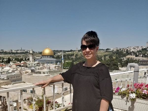 Christy in Jerusalem